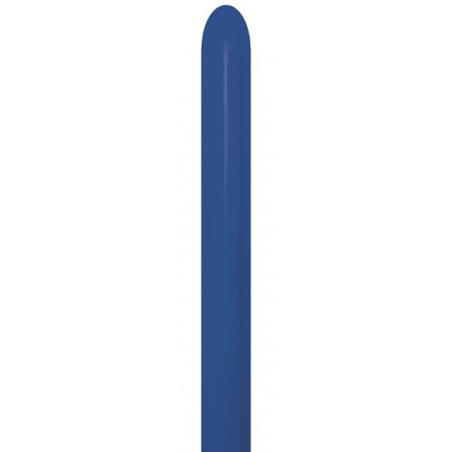 Latex modelleer ballon 10 stuks - royal-blue-041